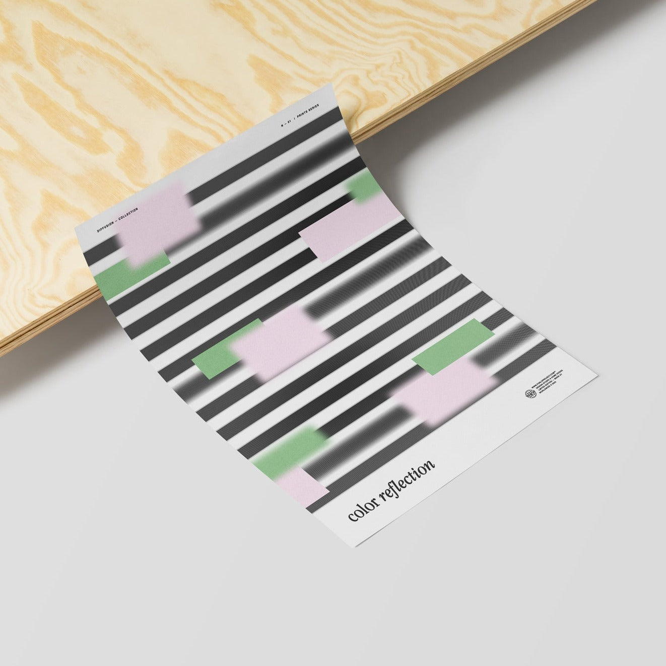 print series — diffusion